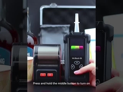 Ukuran Kecil Analis Bau Alkohol Tester Alkohol Darah Perorangan Ringan